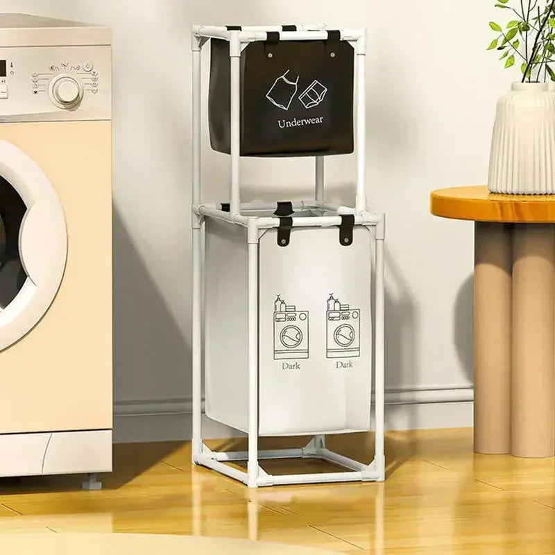 Laundry Baskets Folding laundry basket, dirty clothes storage bag, large capacity clothes basket for bathroom use - view 3
