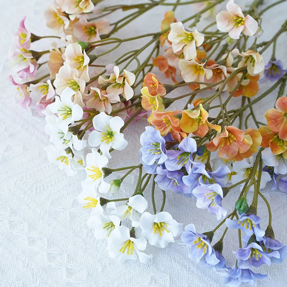Artificial silk paulownia flower for decorations and bouquets - view 2