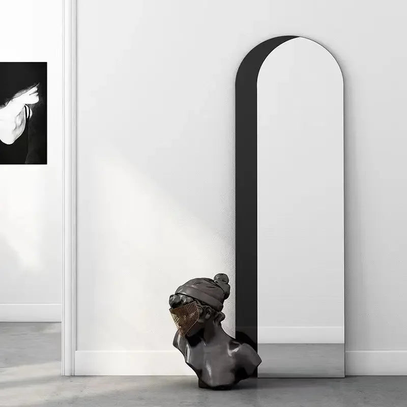 Full height Nordic mirror without frame for interior decoration - view 2