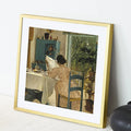 Aluminum photo frame to hang for decoration and gift - One / 20x20cm 8x8 inches