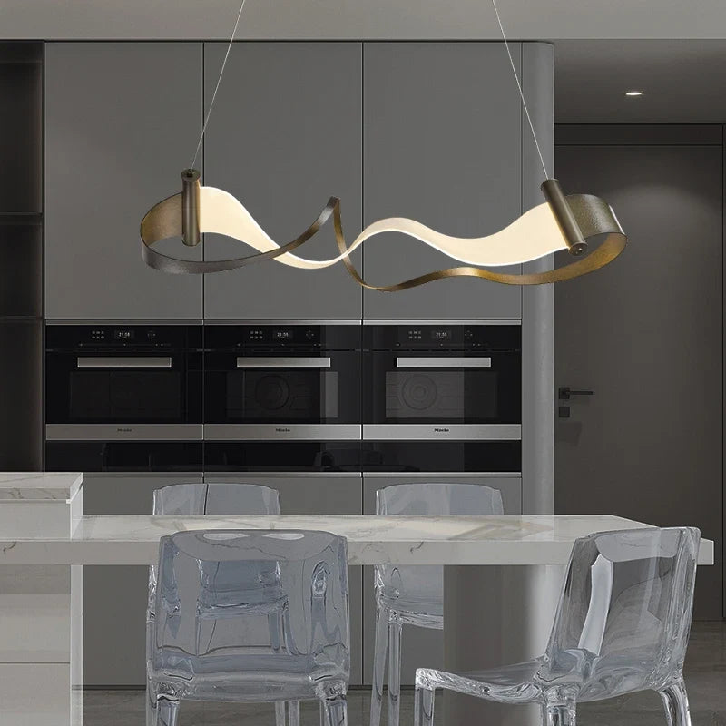 Personalized minimalist pendant light for restaurant and coffee - view 5
