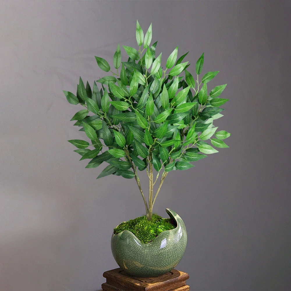 Artificial plants eucalyptus tropical willow interior and exterior decoration - view 5