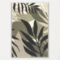 Palm Leaves Artistic Poster for Interior Decoration, Design Z3 - Z3 / 10x15cm Unframed