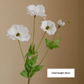 Butterfly peony silk flower decoration wedding floral arrangement - White