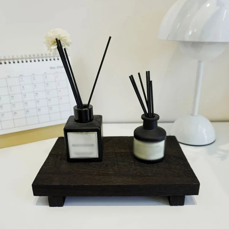 Wooden stand top for storage and decoration - view 5