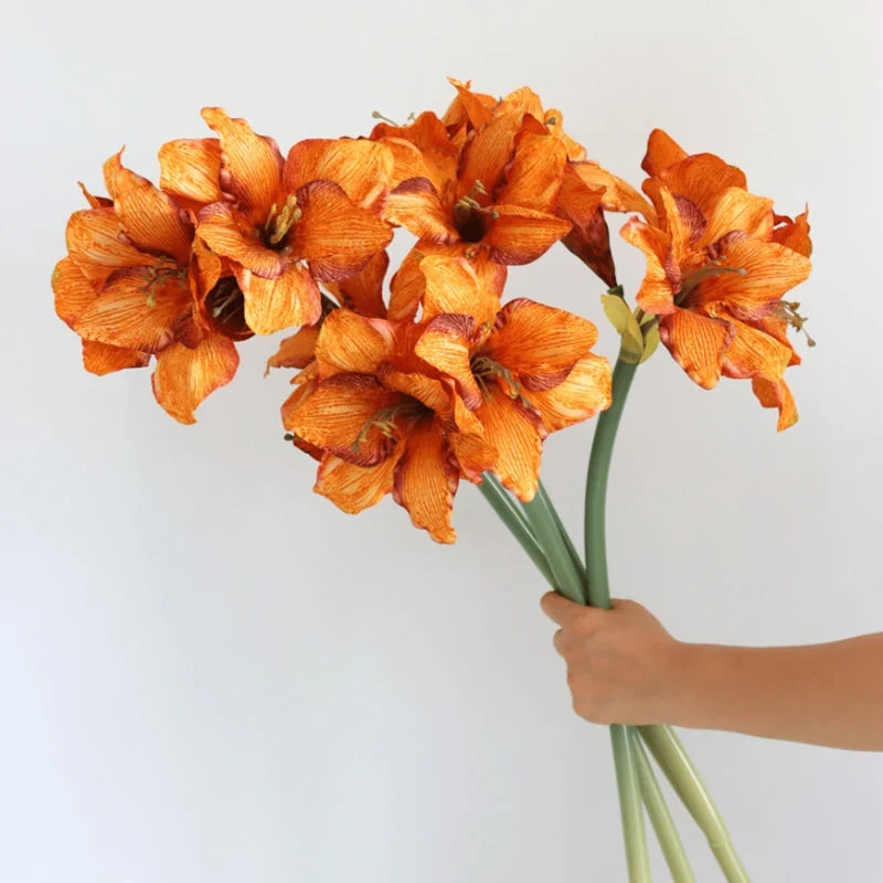 Artificial flower clivia miniata for wedding decoration and table center - view 4