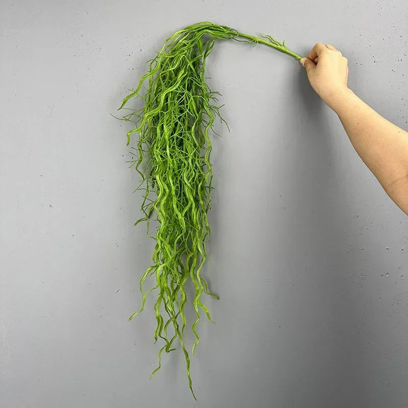 Artificial plant decoration vines and ferns plastic - 100cm Flat Turf