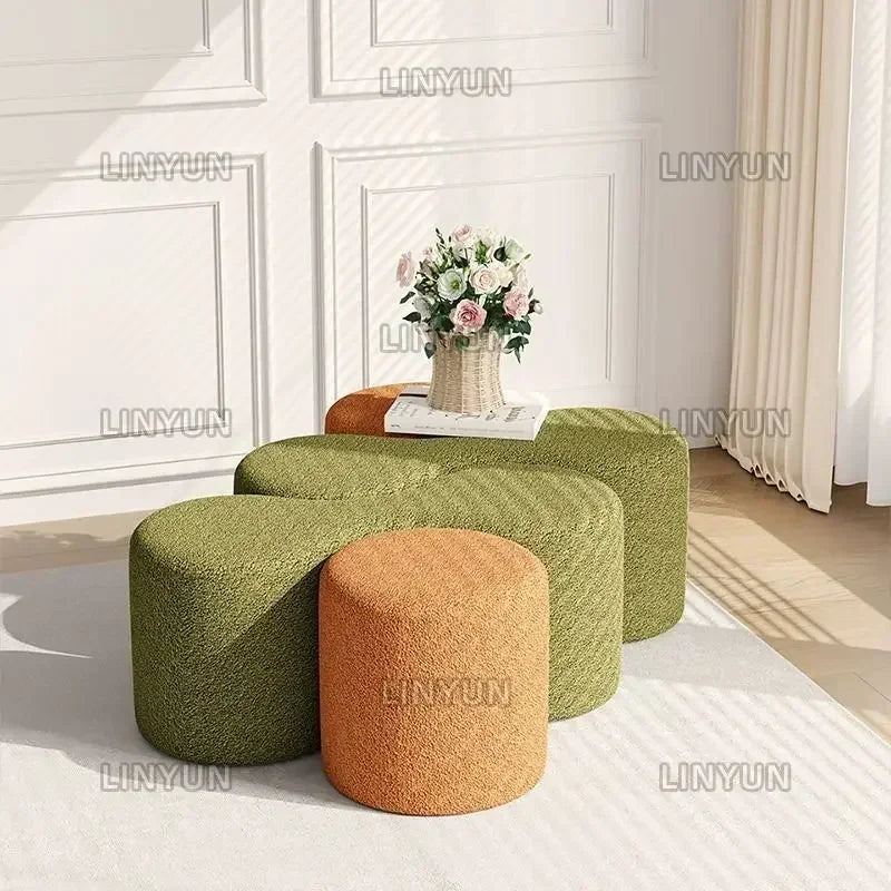 Fabric combined sofa for office and leisure space - view 3