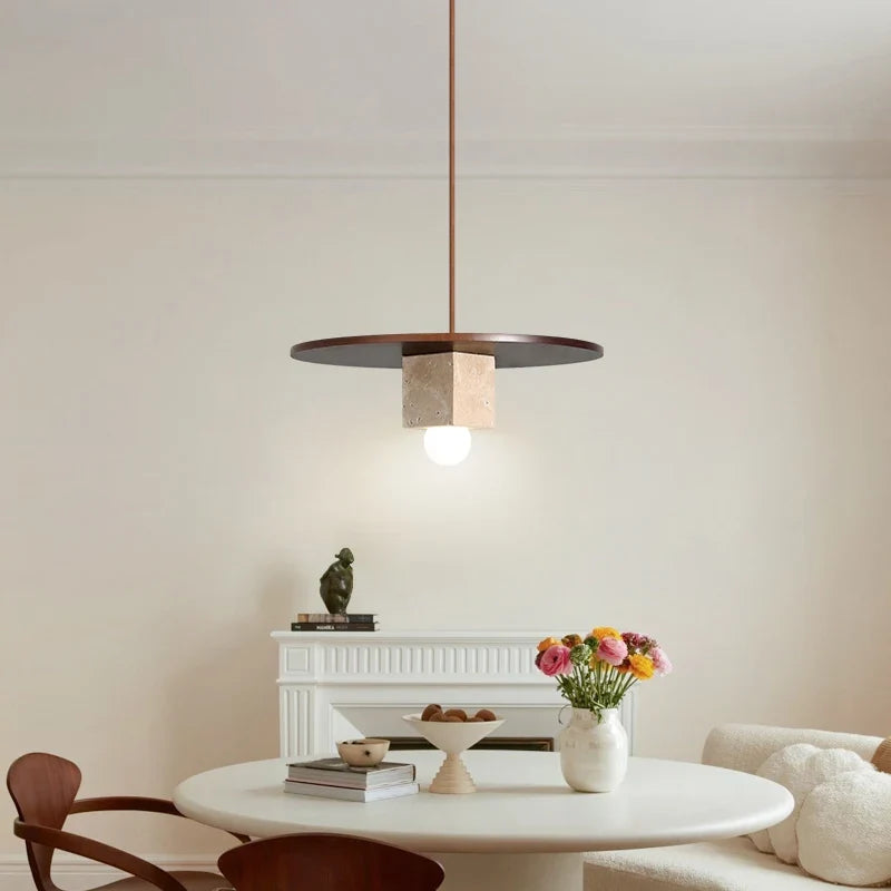 Solid wood chandelier for bar and restaurant decoration - view 3