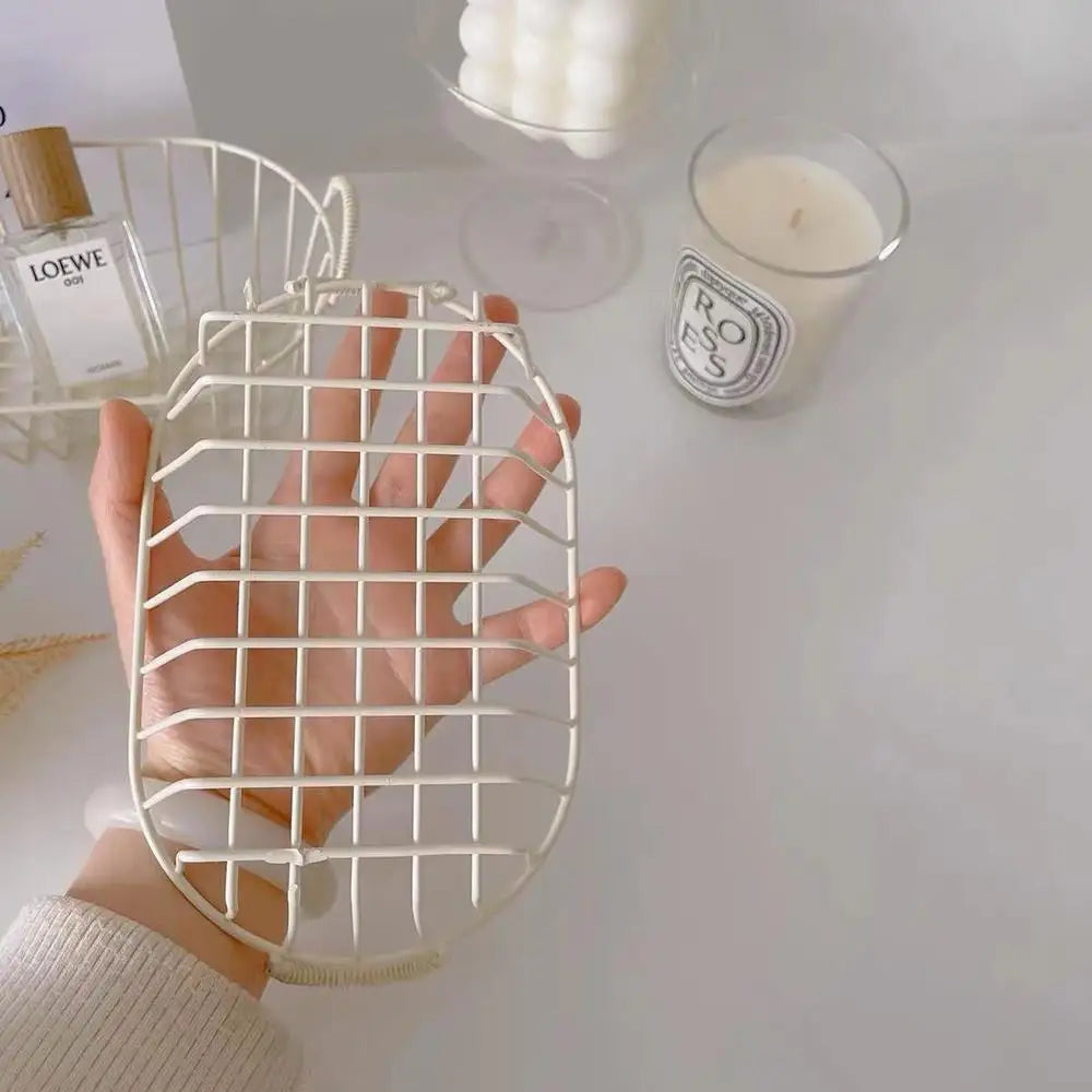 Iron wire baskets for storage and organization - view 5