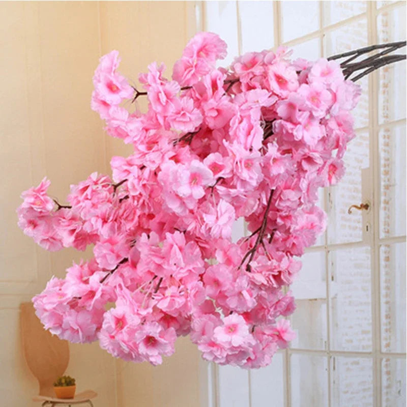 Artificial cherry flowers for wedding decoration and DIY - view 4