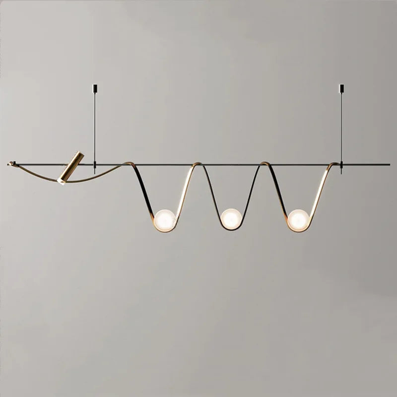 Minimalist LED Pendant Light for Dining Rooms & Lobbies - view 3