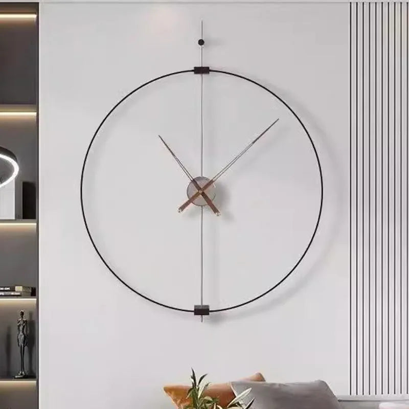 Silent and aesthetic wall clock for interior decoration - view 3