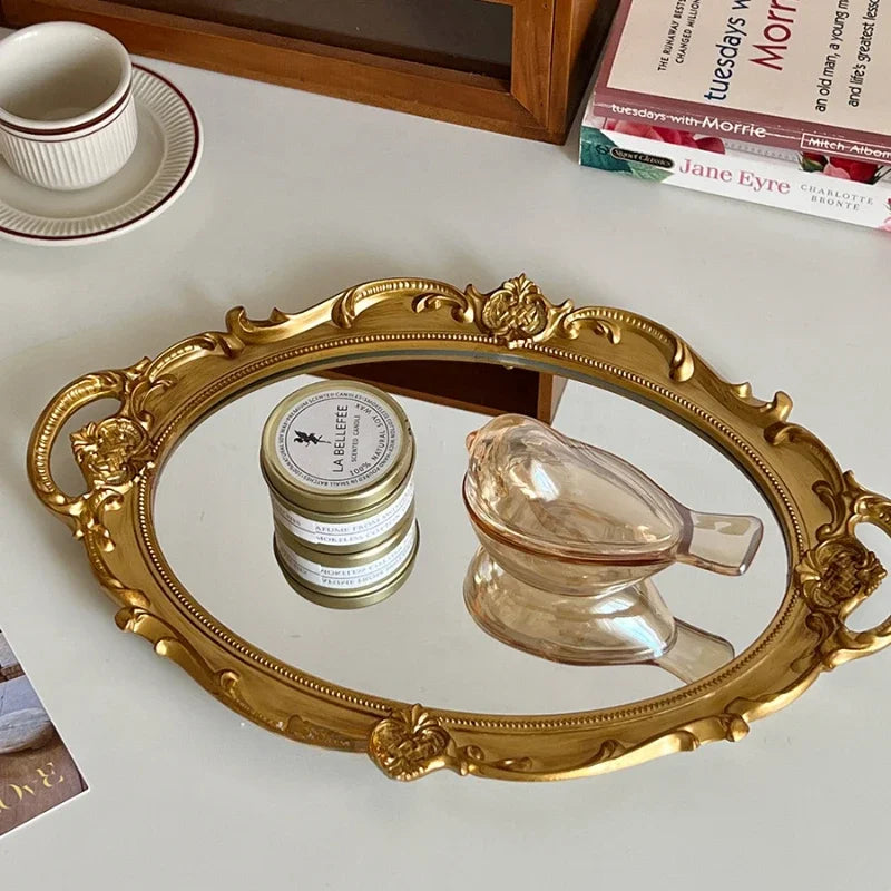Vintage decorative glass mirrors for jewelry and aromatherapy - view 4