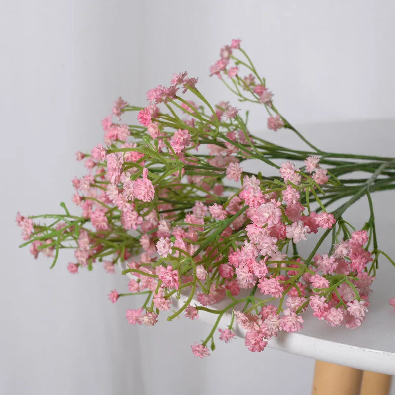 Bouquet of artificial flowers stars for parties and decorations - Pink
