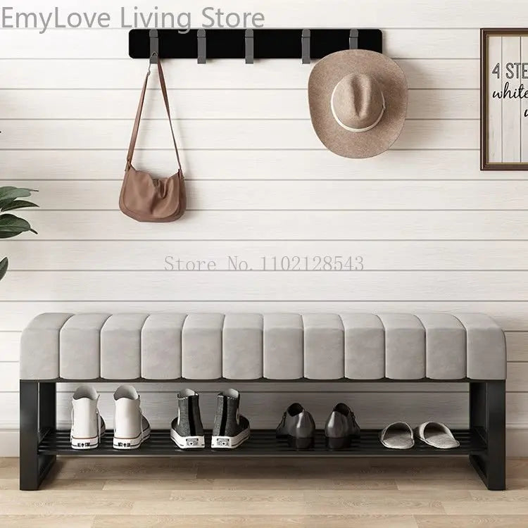Modern Nordic changing stools furniture for living room and storage - view 2