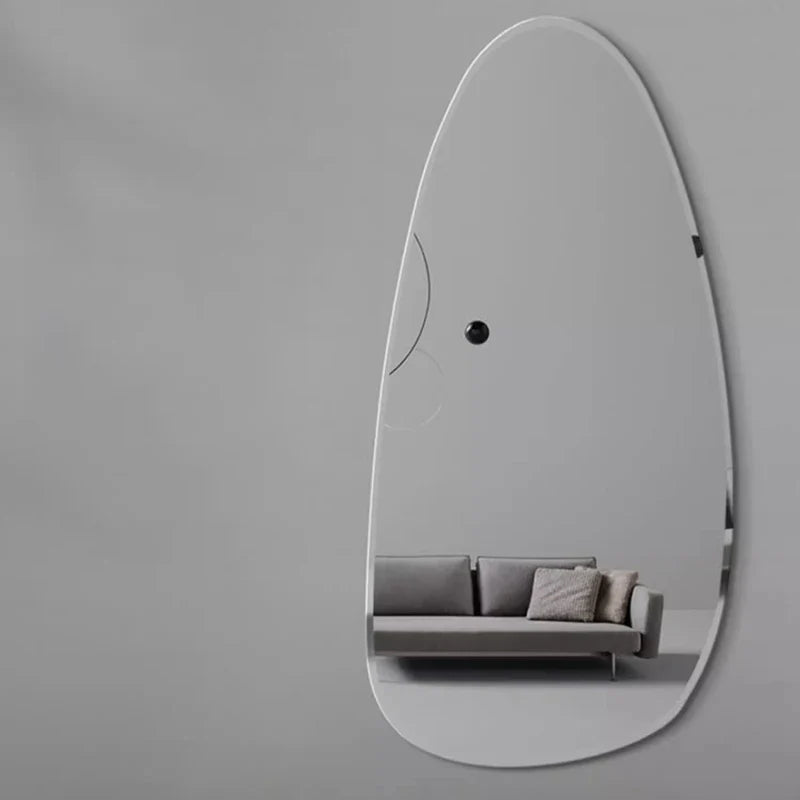 Large Nordic modern mirror for aesthetic interior decoration - view 2