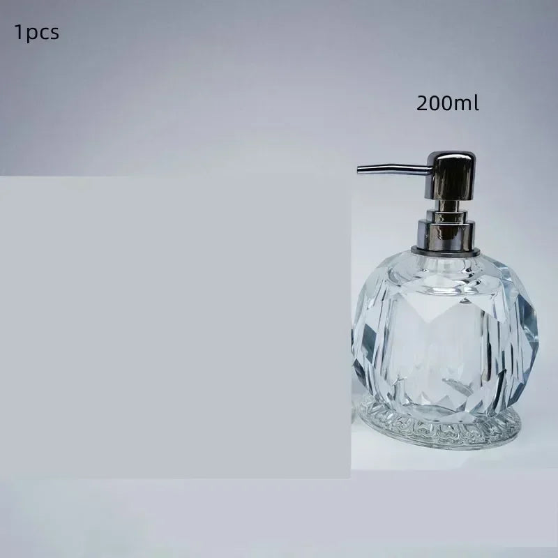 Glass bottle for disinfectant and soap dispenser - 200ml W