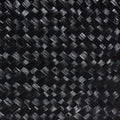 Storage baskets of rattan and braided straw for plants and other objects - Black / Large 30x20x10cm