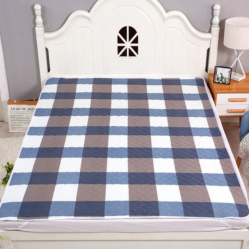 150/120/70cm Large Washable Mattress Urine Adult Elder Incontinence Bed Pad Women Menstrual Bed Sheet Protector, Kids Urine Mat - 01 / 50x70cm -S