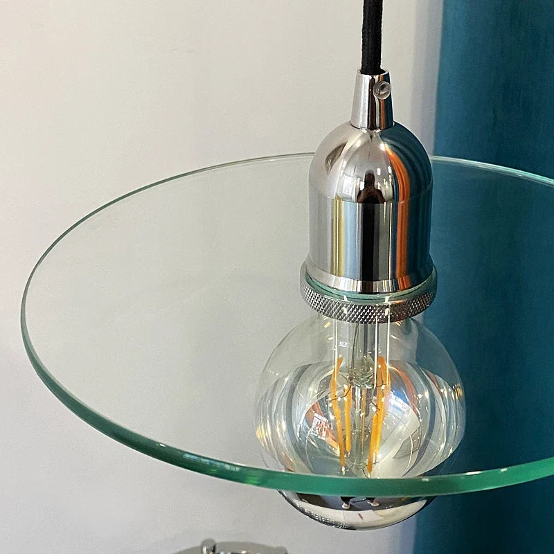 UFO glass chandelier for coffee and restaurant - view 5