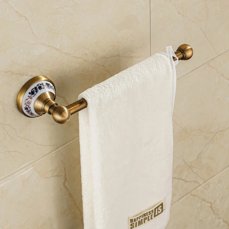 Solid brass accessories sets for retro bathroom - Anneau porte-serviette A