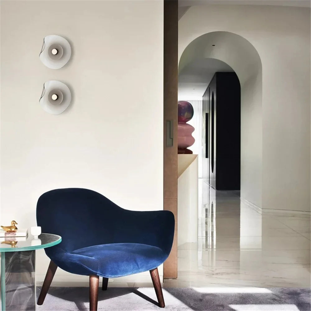 LED wall sconce in Nordic style decorative trend - view 2