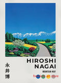 Pastel Seaside Japanese Art Poster by Hiroshi Nagai - 13X18cm Unframed / 30