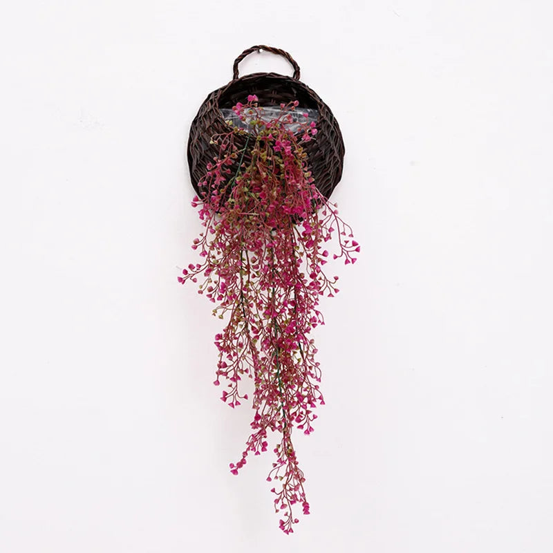 Artificial plants vines willow wall decoration interior wedding balcony - view 2
