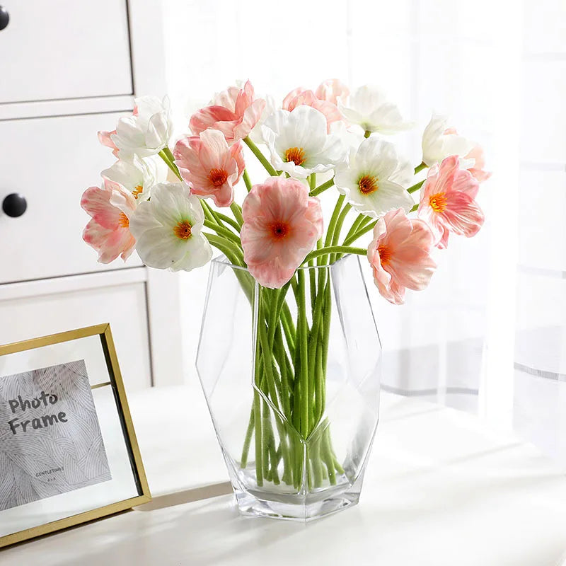 Artificial poppy flower for wedding decoration and interior - view 2