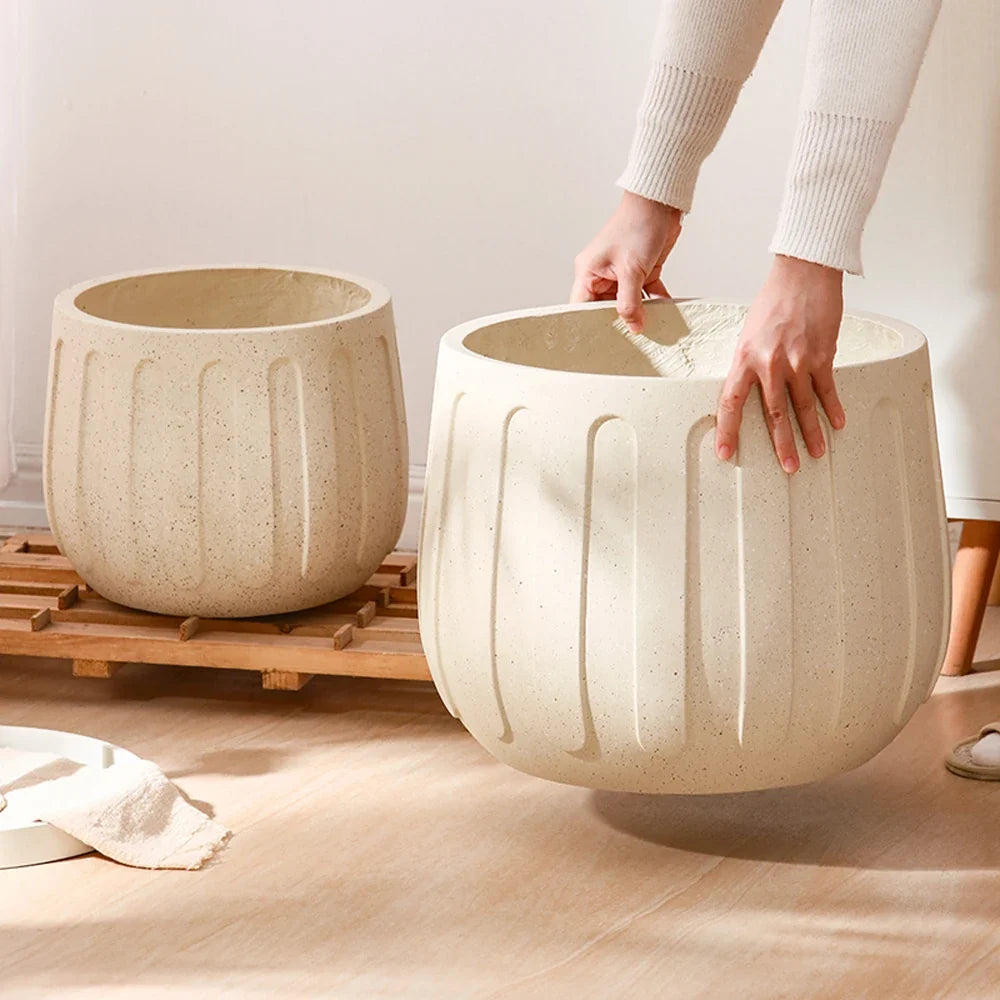 Silicone mould for concrete flower pot and cement - view 4
