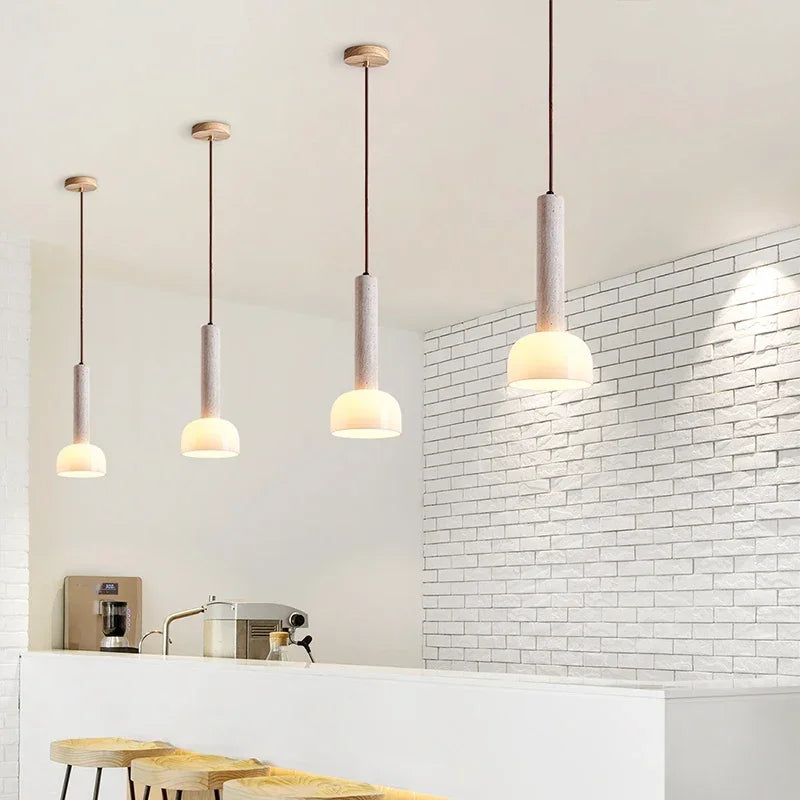 Modern Retro Industrial Style LED Marble Chandelier Bedside, TV Cabinet, Dining Room, Bar, Bedroom Art Decorative Chandelier - view 3