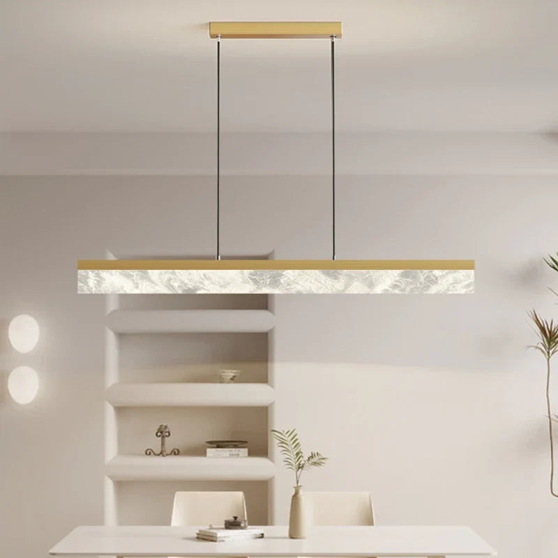 Modern minimalist ceiling lamp in high-end 2024 design crystal - view 6