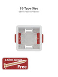 In-fitting box for sockets and switches - Simple