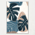 Palm Leaves Artistic Poster for Interior Decoration, Design Z7 - Z7 / 10x15cm Unframed