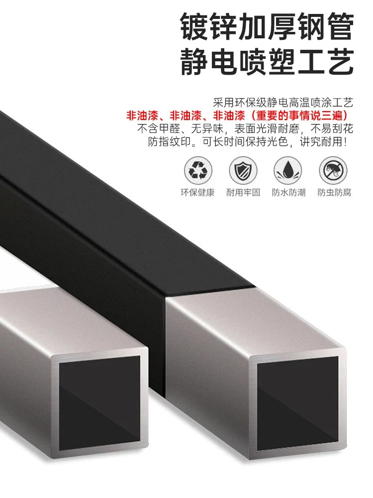 Single tatami bed frame, modern and simple home master bedroom, 1.8-meter double iron bed - view 5