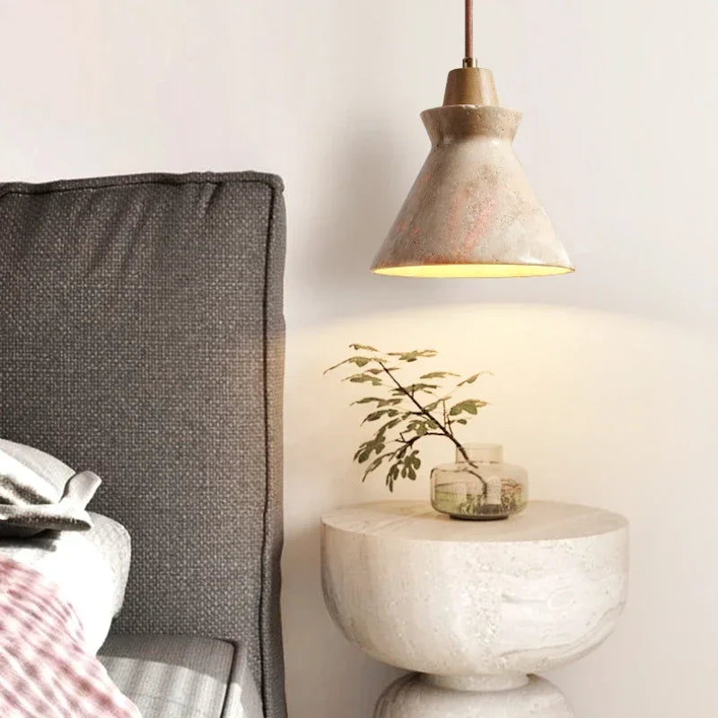 Vintage chandelier in led marble for elegant interior decoration - view 2