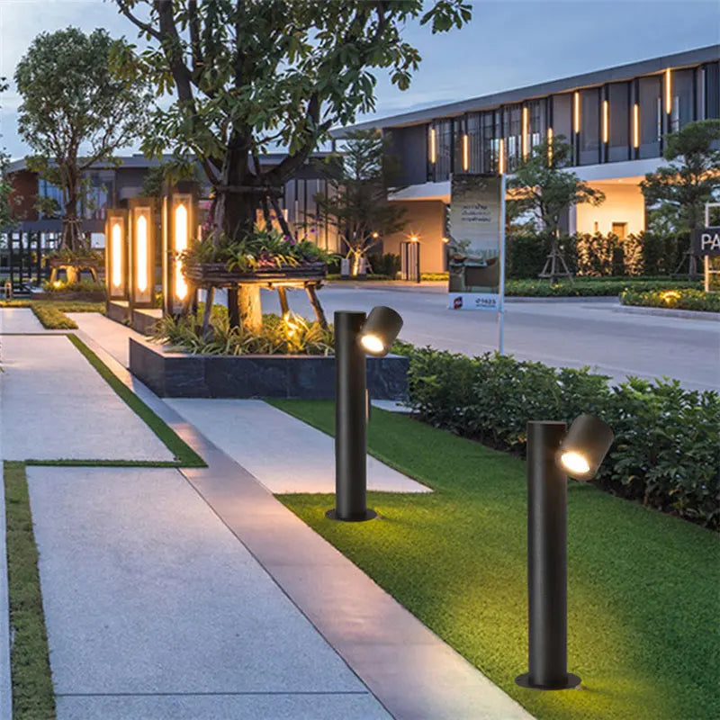 Waterproof rotating led lamp for garden and park - view 5