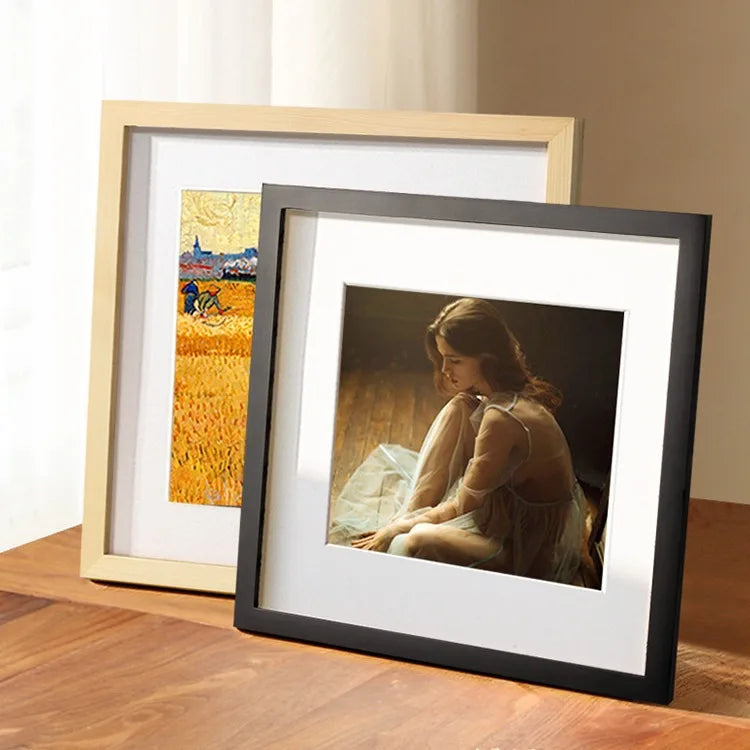 Wooden photo frame to hang for interior decoration - view 6
