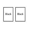 2 Black Pieces