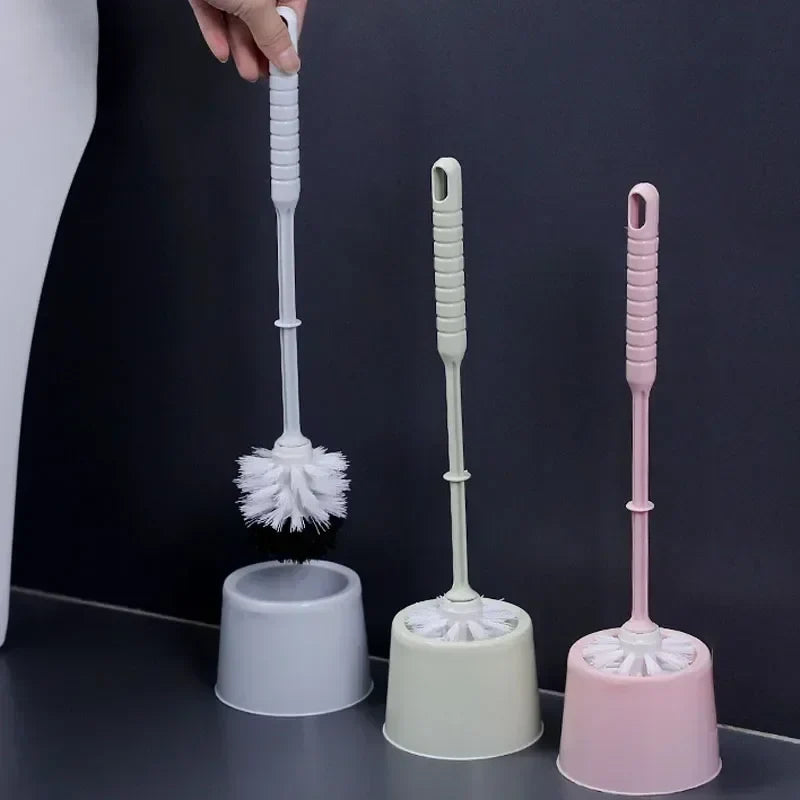 Luxury toilet brush with long handle for efficient cleaning