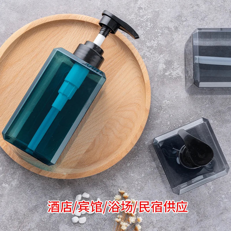 Liquid wall soap dispenser for disinfectant and shower gel - view 2