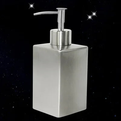 Stainless steel soap dispenser for hands and bodies - Height - 330ml