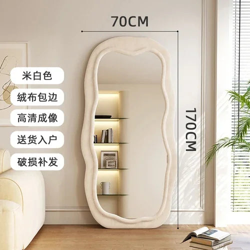 Decorative mirror in macrame Nordic style for men - 70x170cm 3