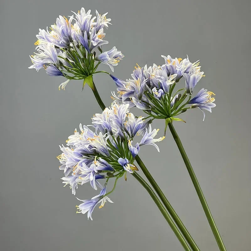 Set of 2 silk flowers for modern interior decoration - view 2