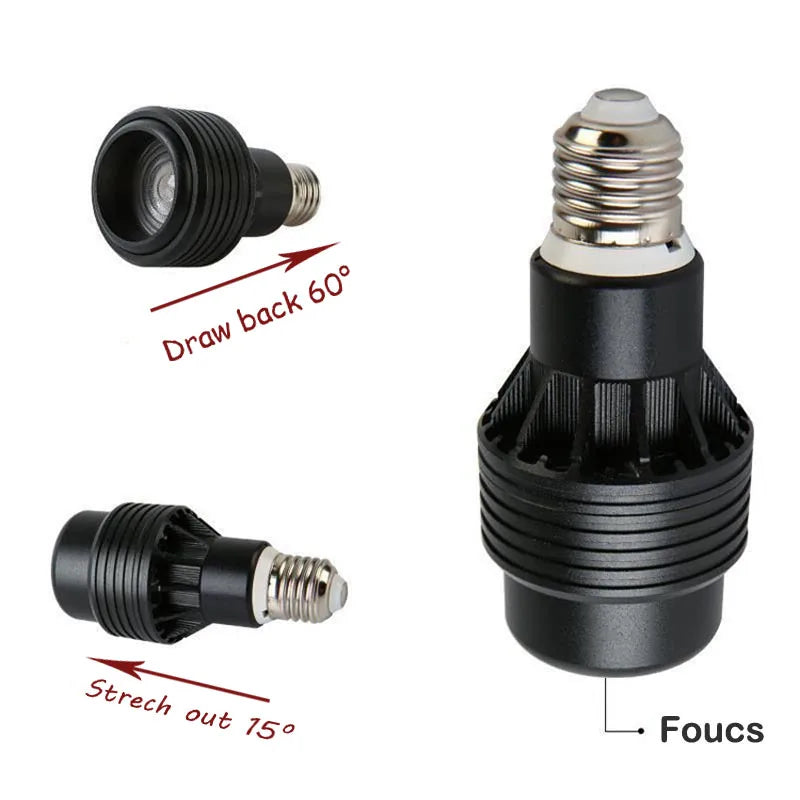 Variable intensity led spot with adjustment angle for interior lighting - view 5
