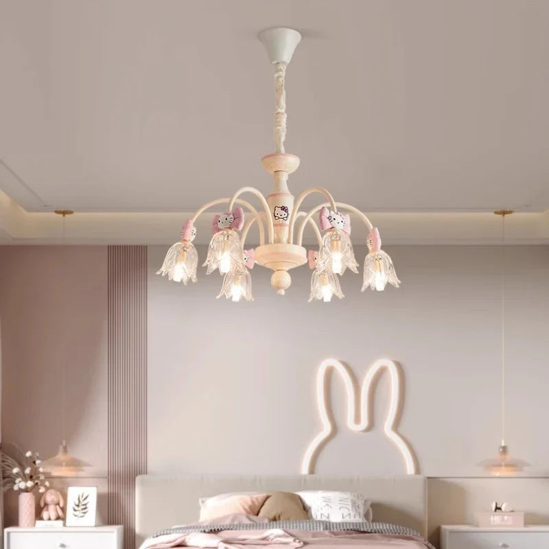Cute creative chandelier for princess child room - view 3