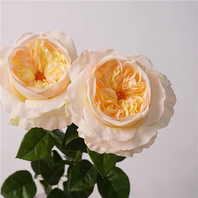 Artificial rose branches with realistic touch for decoration - view 3