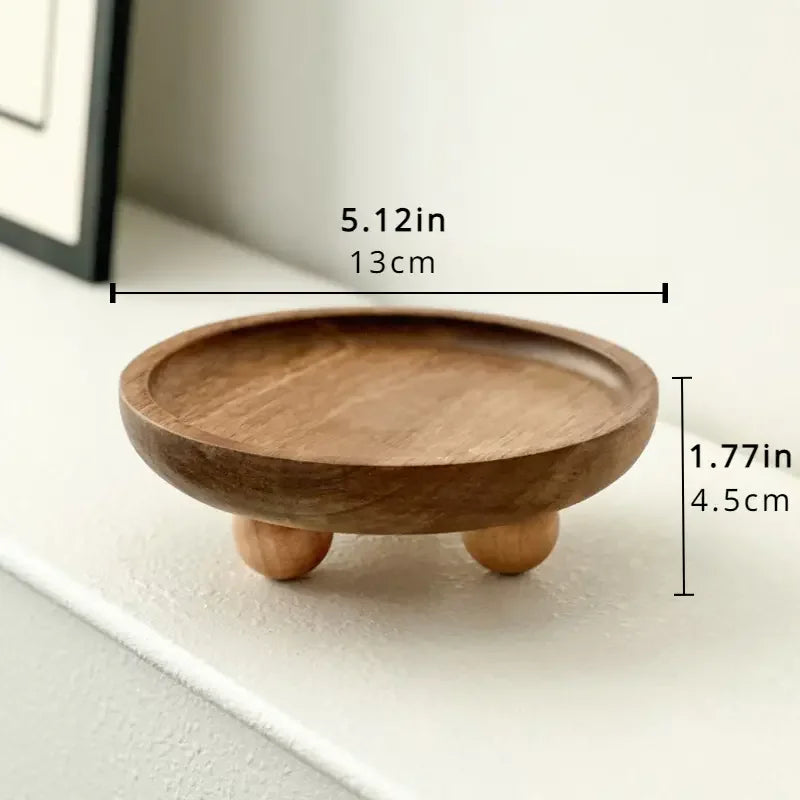 Multifunctional wooden shelf for storage and decoration - view 5