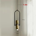 Modern adjustable led chandelier for indoor coffee bar restaurant - Gold / Warm Light